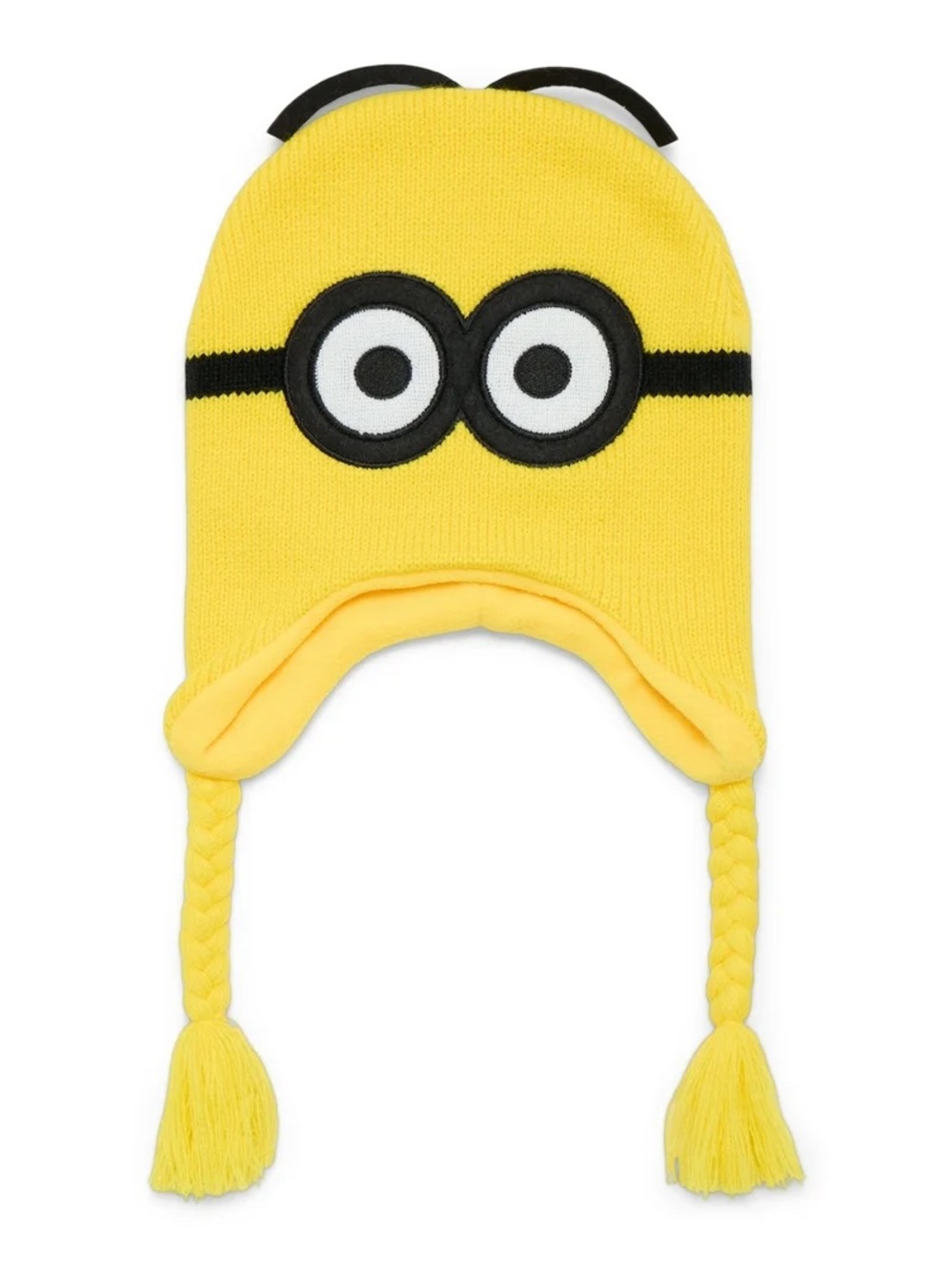 NWT Reversible Despicable Me Minion-Inspired Knit Earflap Hat